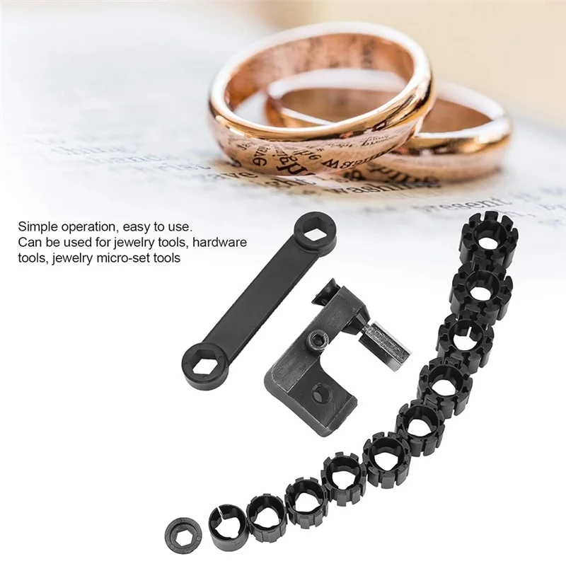 HHTL Ring Setter Clamp Fixture Engraving Ball Jewelry Processing Tool For Rings Accessories