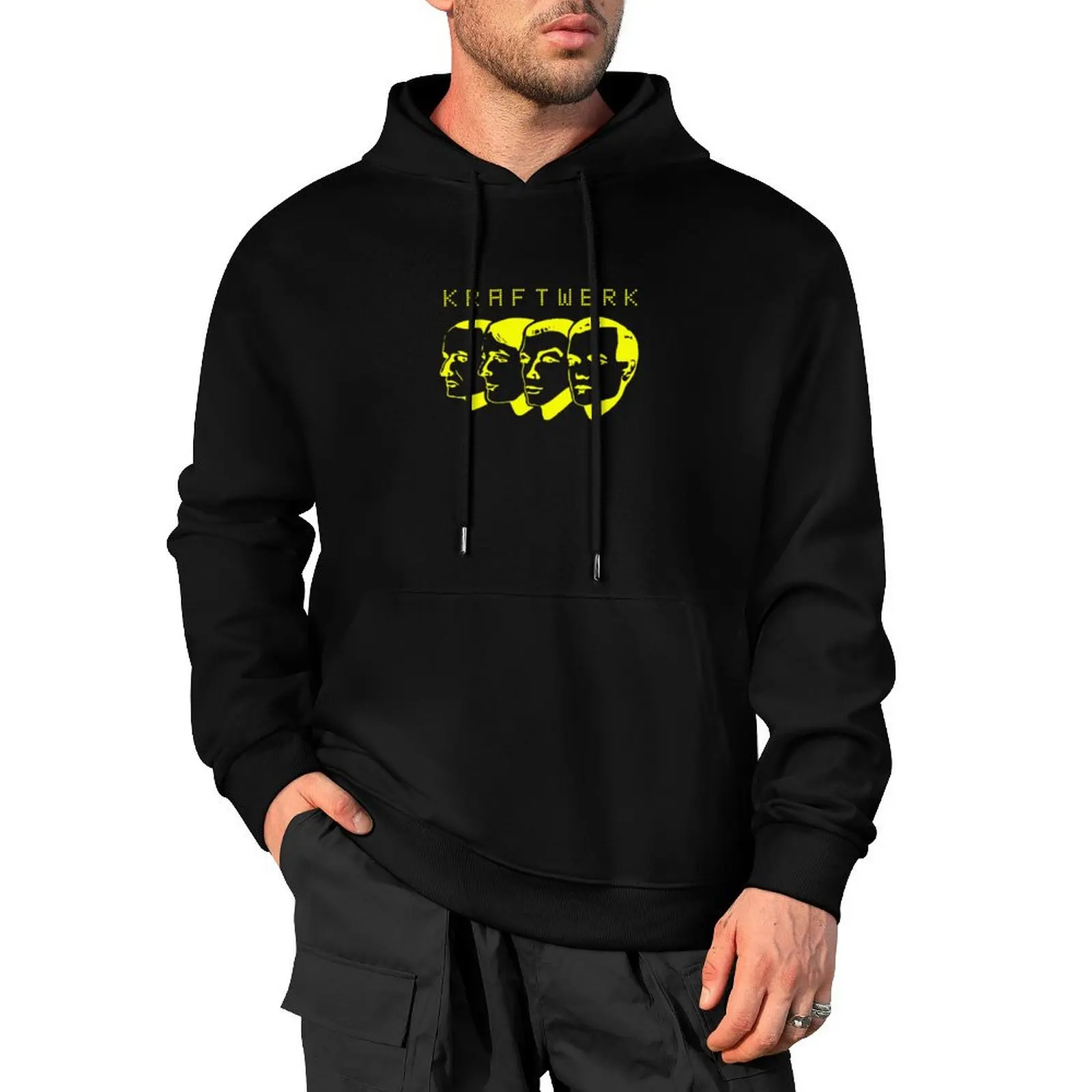 Kr?ftw?rk Sh?rt St??k?r P?st?r H??d?? M?sk Pullover Hoodie men wear mens clothing hoodie man