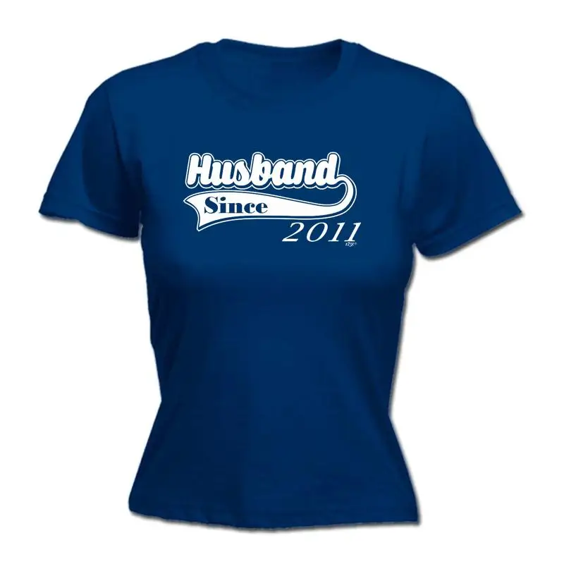 

Husband Since 2011 Womens T Shirt Funny Novelty Gift