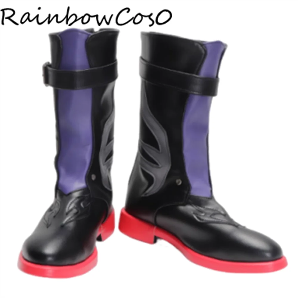 Moze Honkai Impact Honkai: Star Rail Cosplay Sapatos Botas Jogo Anime Festa Halloween RainbowCos0 W5382