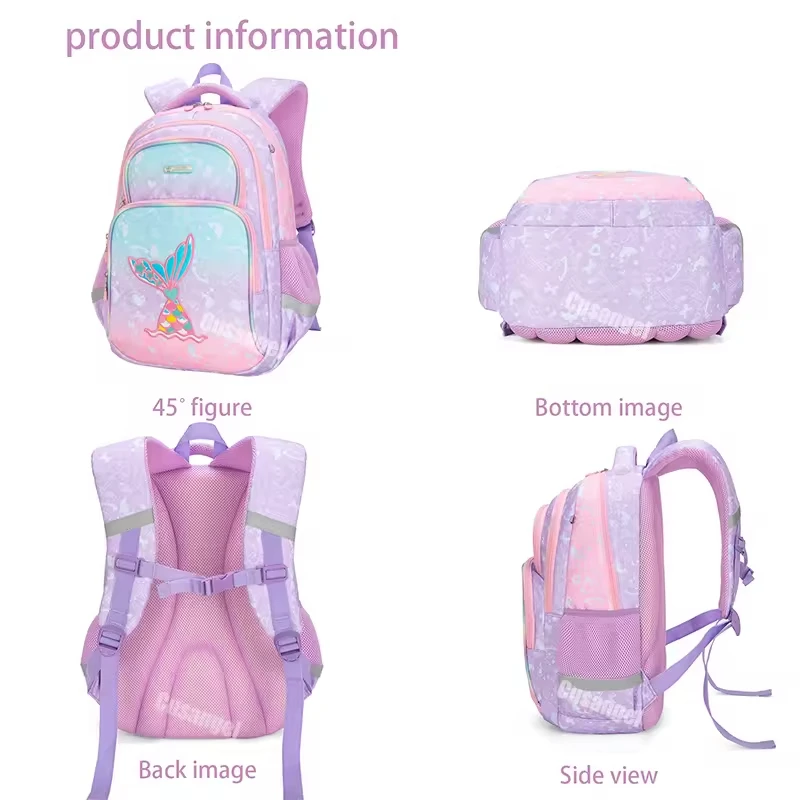 New Arrival Large Capacity Kids School Bag For Kids Boys Backpack Cartoon Girls Toddler School Supplie