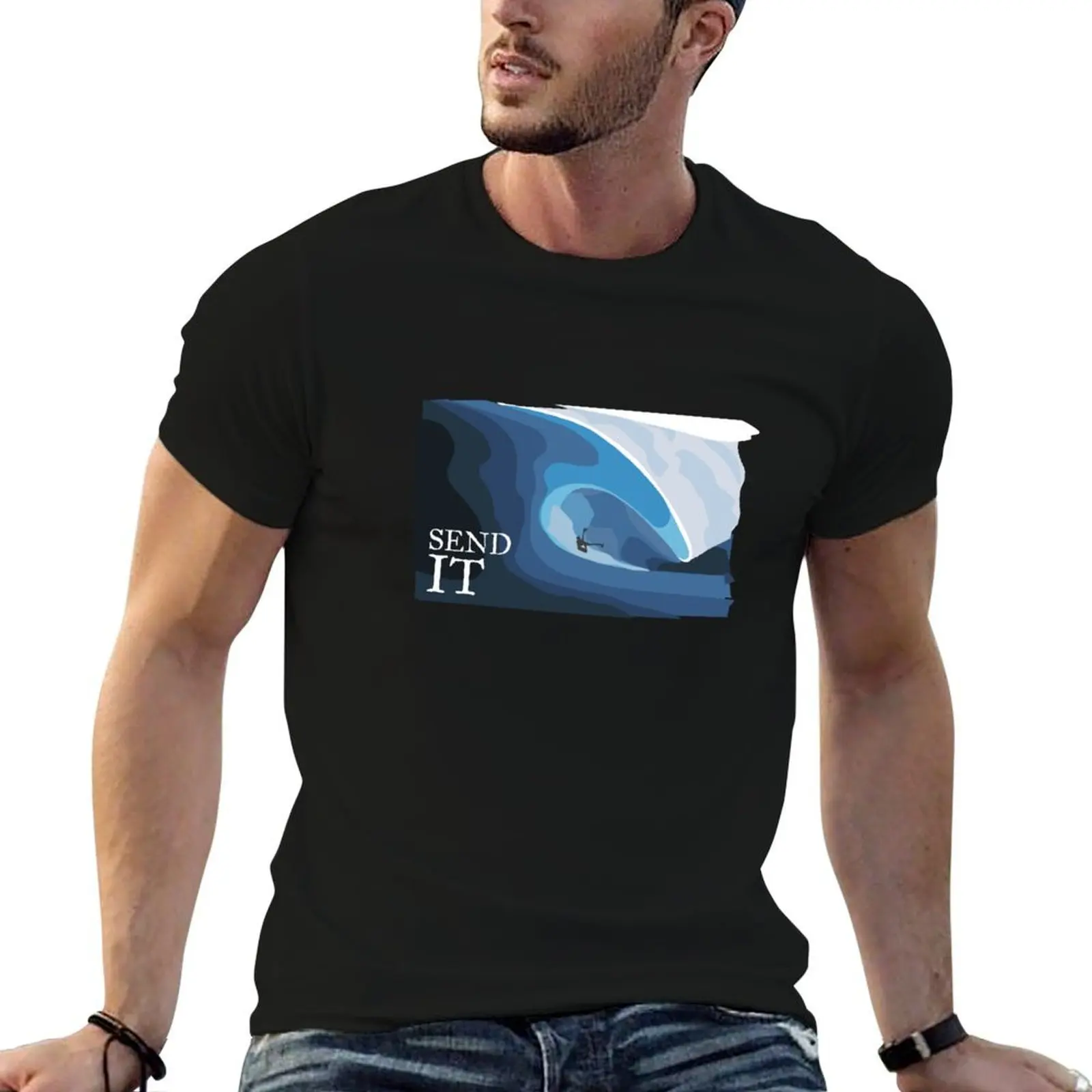 

Send It - Bodyboarding (The Right) T-Shirt man t shirt graphic man t shirts graphic T-Shirt