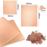 1pcs Copper Sheet, Copper Plate, Copper Metal Plate Pure Copper Plate Thickness 0.25-8mm 100x100mm,150x150mm,200x200mm