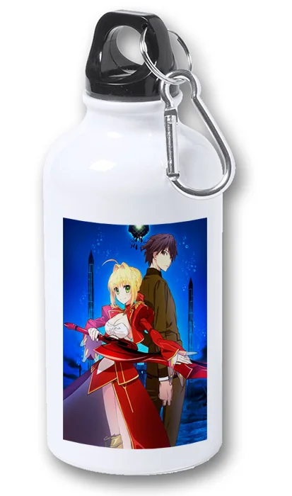 MERCHANDMANIA BIDON METALICO 400ML FATE EXTRA characters bottle metal travel sport picnic fishing hunting