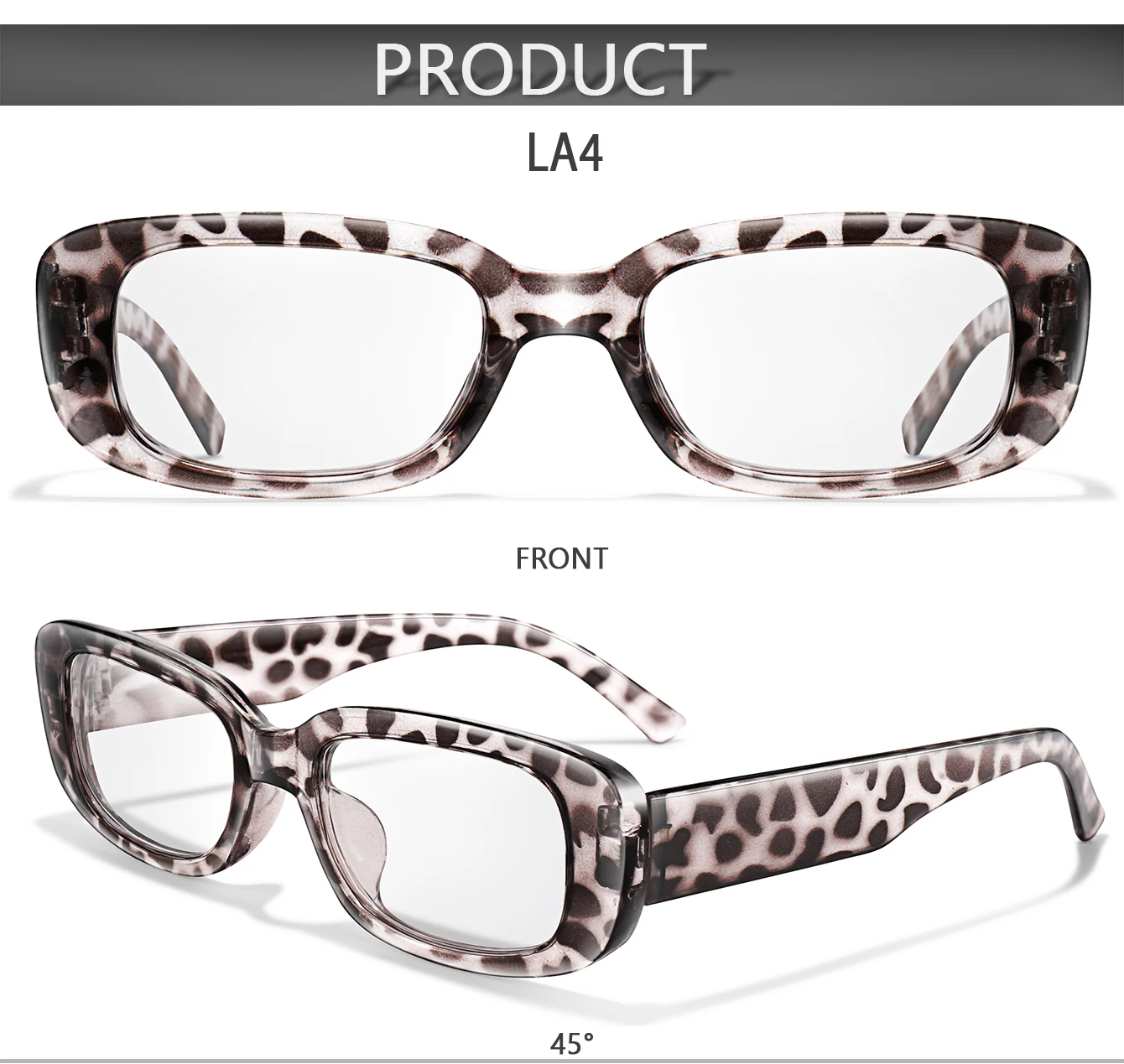 Frauen Männer Presbyopie Brillen Kleine Rechteck Klassische Vintage Weit Anblick Gläser Mode Surf Die Web Lesebrille – Detail 4
