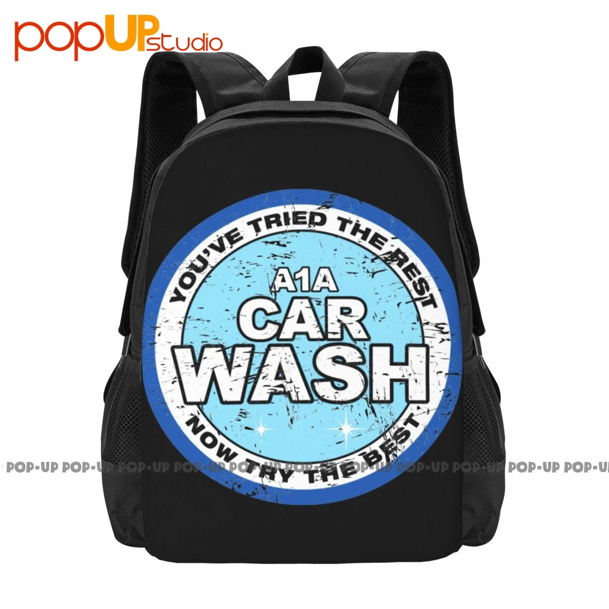 Breaking Bad A1A Car Wash Backpack Large Capacity Gym Foldable Personalised Riding Backpack