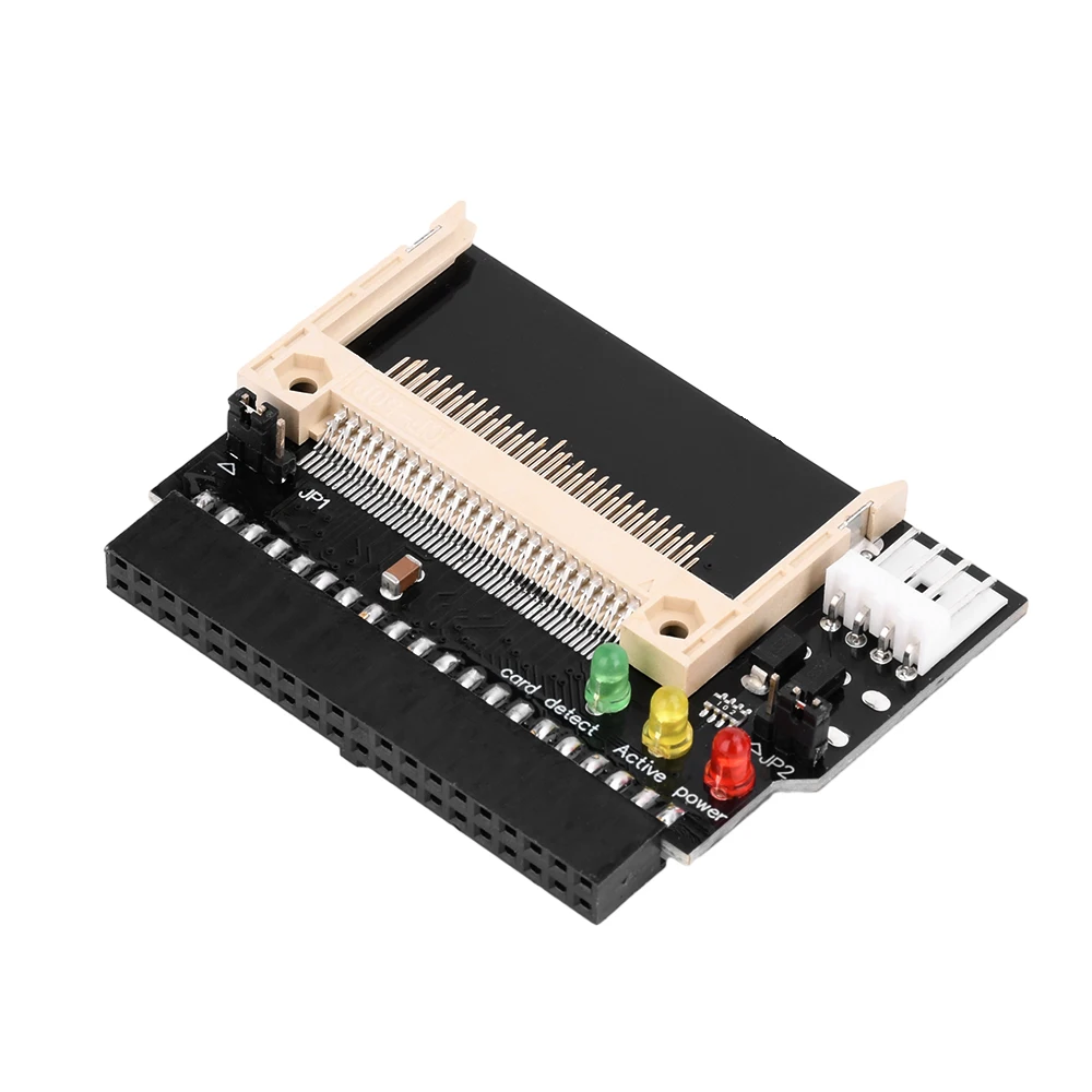 Cf para ide 3.5 polegadas 40pin conector cf macho para ide fêmea inicializável compacto cartão flash adaptador conversor placa riser para desktop pc