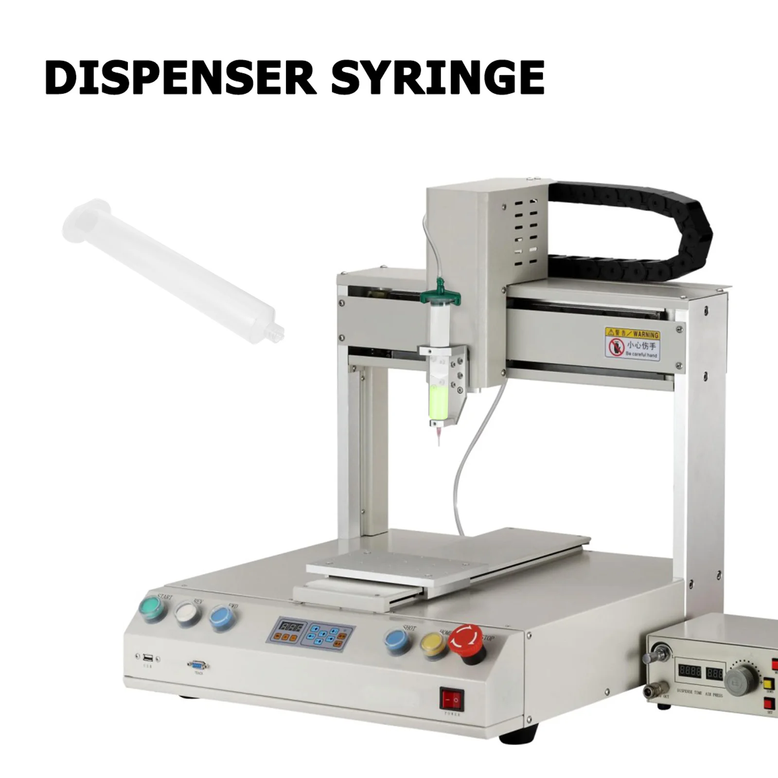 

10Pcs Convenient Glue Dispensing Syringe Tubes Lightweight Plastic for Various Applications