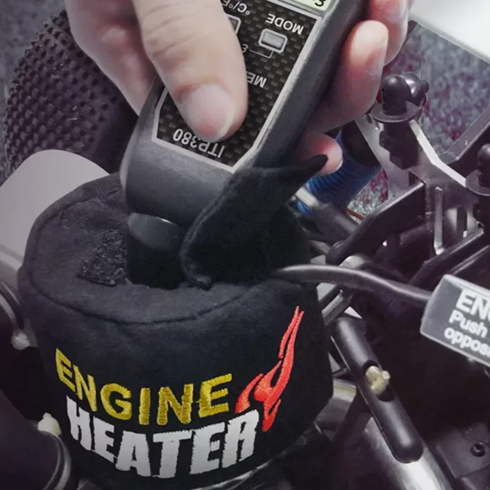Neue Motorheizung 19-26 RC Nitro Motoren Vorwärmer Motorheizung Monitor Temperaturen für RC Auto Flugzeug Hubschrauber