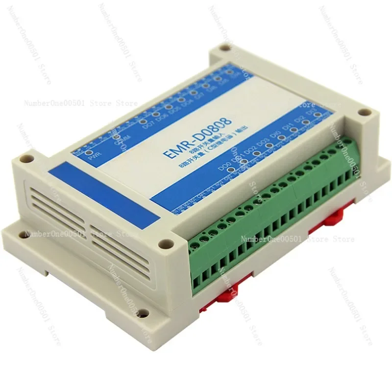 Pulse Count 485 Bus Communication Eight in Eight Out, Relay Output, Switch Input Output Module