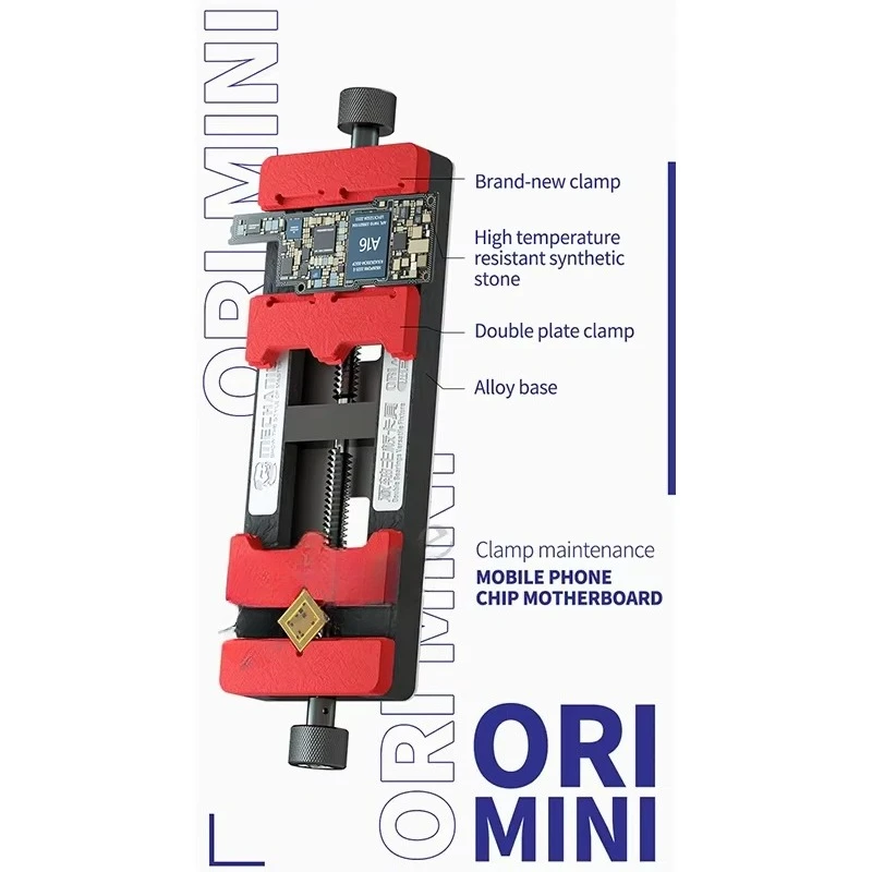 MECHANIC ORI Mini  Motherboard PCB Fixture for Board High Temperature Repair Holder Remove Glue BGA Soldering Jigs Tools