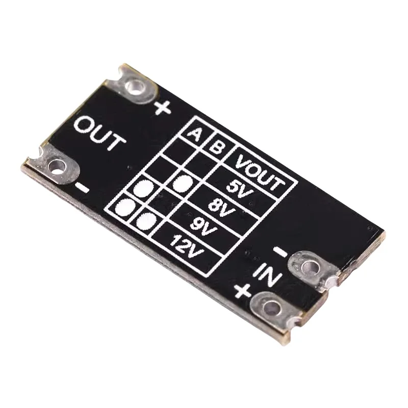 1/5PCS Mini DC-DC Boost Module 3.7V to 12V Supports 5V/8V/9V/12V Output Lithium Battery