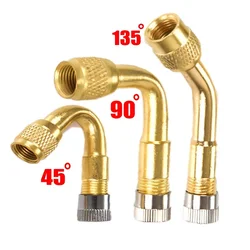 45/90/135 Degree Valve Extension Tube Universal Car Truck Motorcycle Valve Connector Adapter Tire Inflation 8V1 Valve