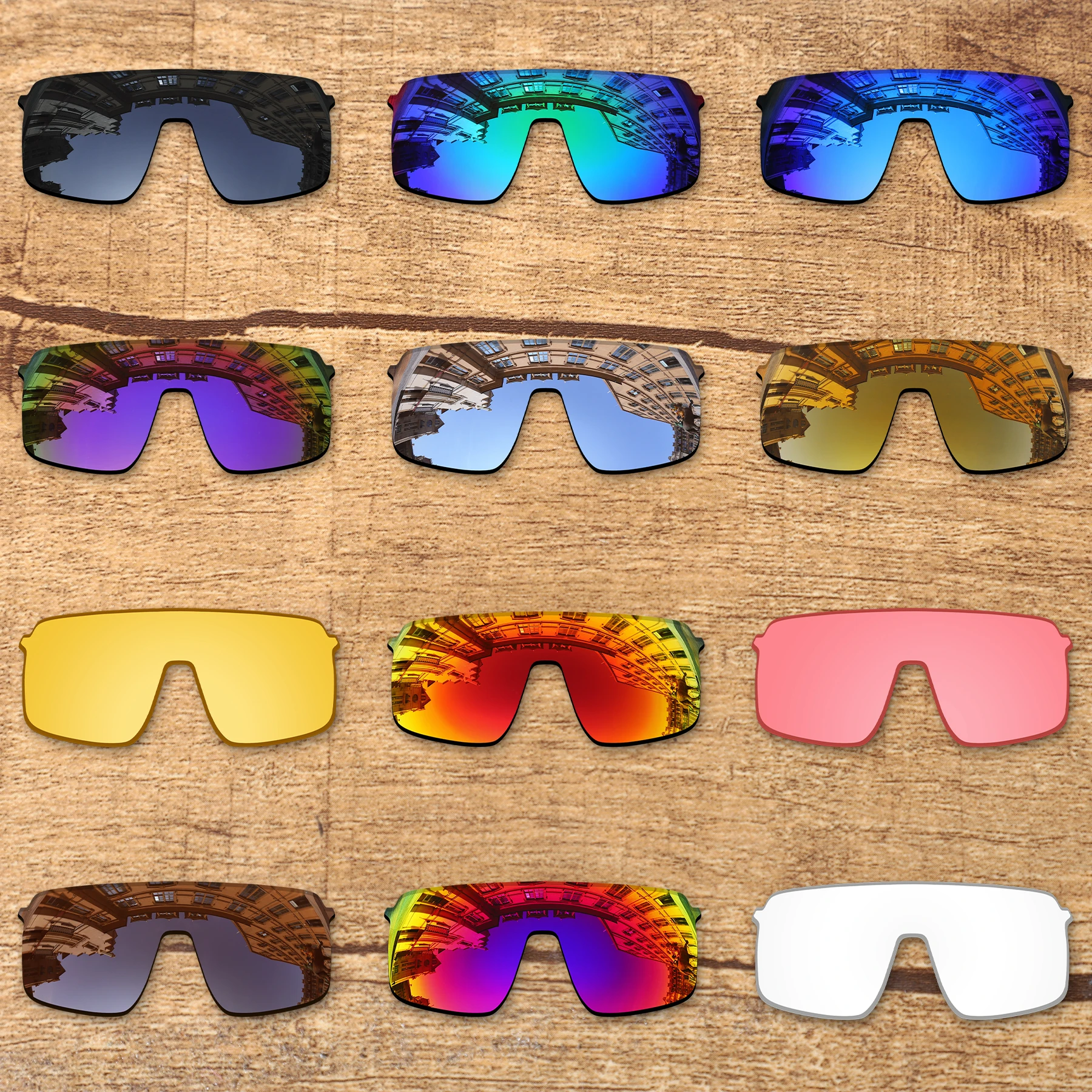 

20+ сменных поляризационных линз Vonxyz для Oakley Sutro Lite OO9463 - 39 мм | Рамка Sutro Lite Asian Fit