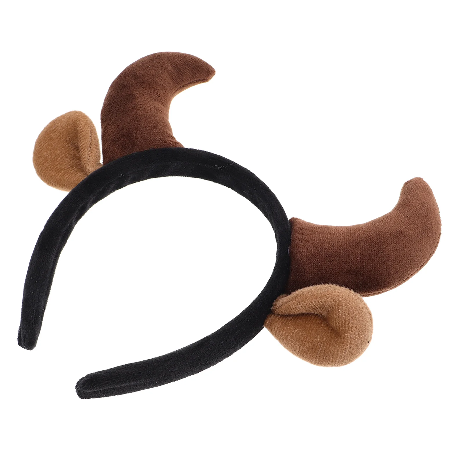 Повязка на голову с коровьим рогом, милые аксессуары для волос с животными для детей и взрослых, повязка на голову для мытья лица, спа, головной убор с мультяшным макияжем, вечерние