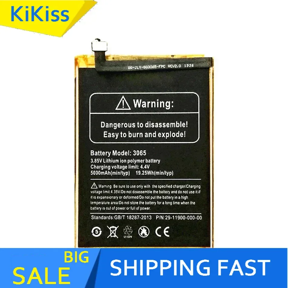 

5000mAh Phone Battery For Ulefone Armor 5 5S Armor5 Armor5S Replacement Batteries with Tools