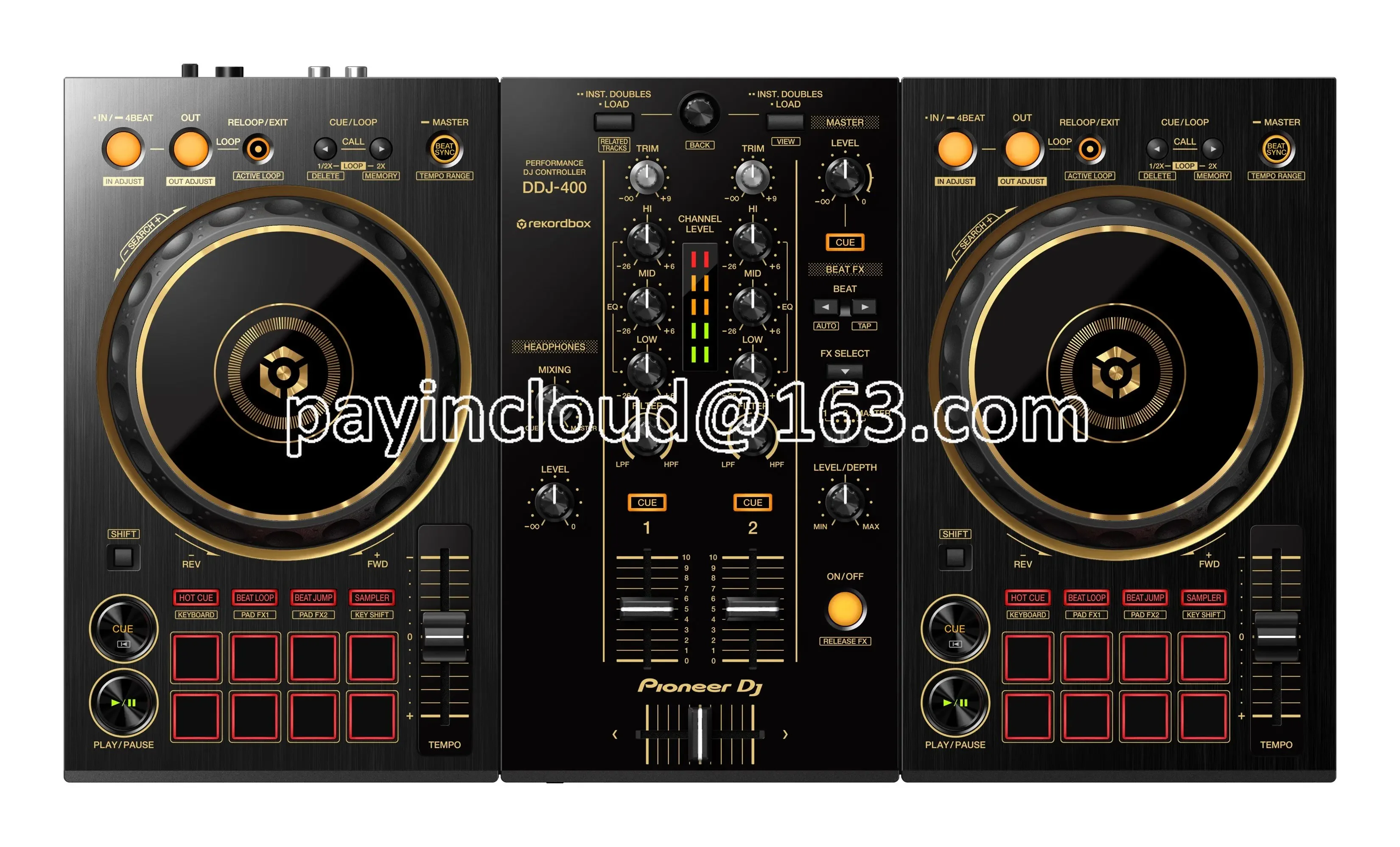 

DDJ-400 SB3 Novice DJ Ddj Controller Entry Computer Disk Recorder Free