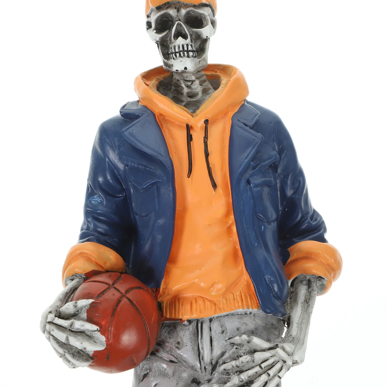

Statue Ornaments Halloween Craft Skeletons Figurine Decorate Resin Desks Desktop