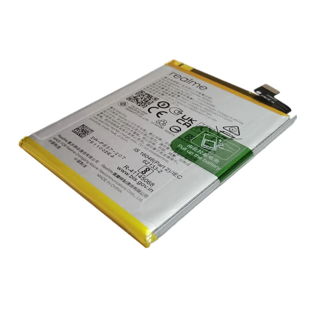 Original BLP837 4500mAh Battery For OPPO Realme 8 Pro 8Pro High Quality Replacement Phone Battery Bateria