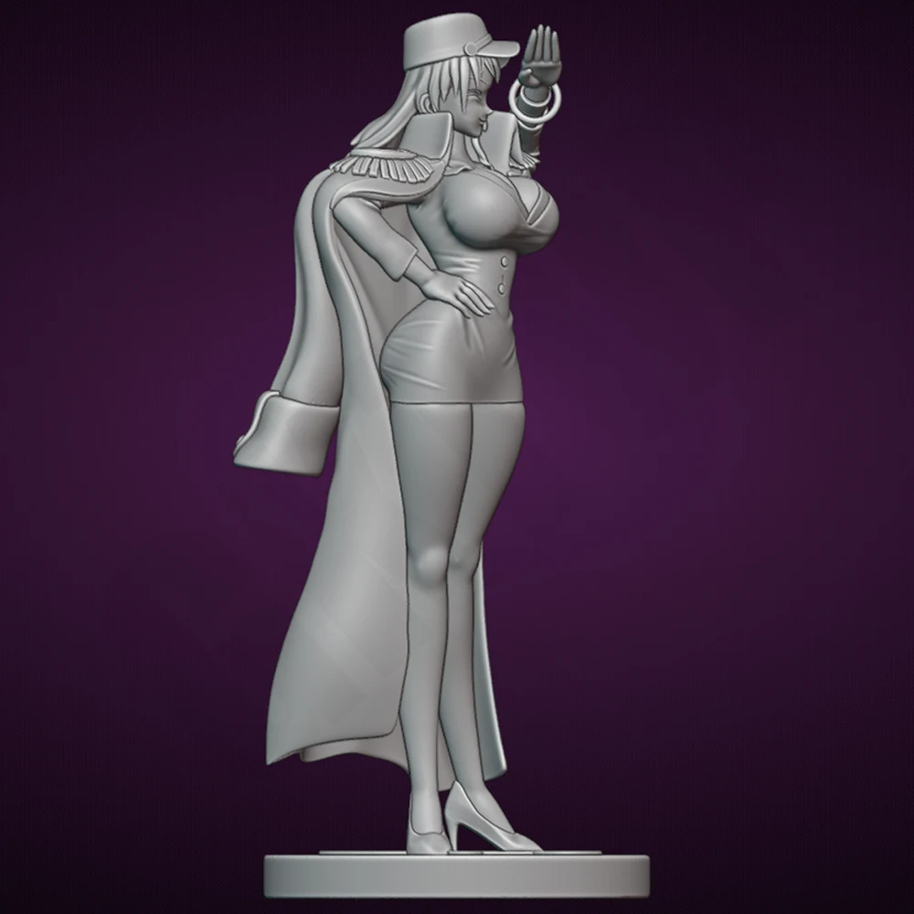 1/24 сексуальная Admiral Girl 3D модель с принтом, комплект в разобранном виде, модель из смолы, фигурка, игрушка, миниатюрная уменьшающая статуя, неокрашенные эффектные игрушки