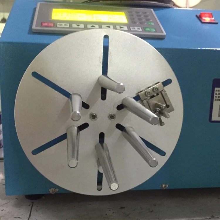 Factory Cheap Price Sinrad SR-9030 Automatic Cable Winder Tying Machine Adjustable Winding OD (6-20cm) Customizable Coil Numbers