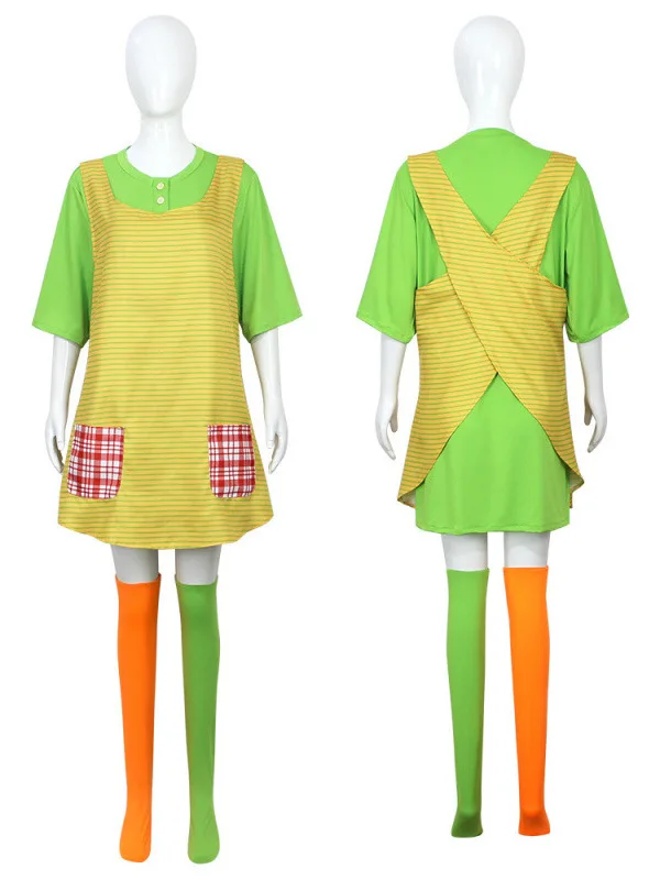 

Длинный костюм Sos Six-One, комплект костюмов для косплея, одежда для выступлений на Хэллоуин для девочек, одежда для студентов и рабочих женщин