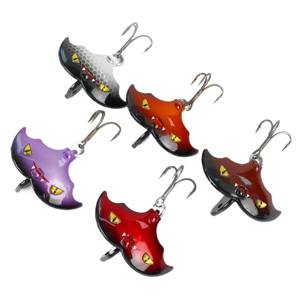 5 قطعة/صندوق الصيد السحر بيونيك الخفافيش الطعوم الطعم الاصطناعي الطعوم الصلبة الصيد الطعوم Fishings والعتاد ل باس #4