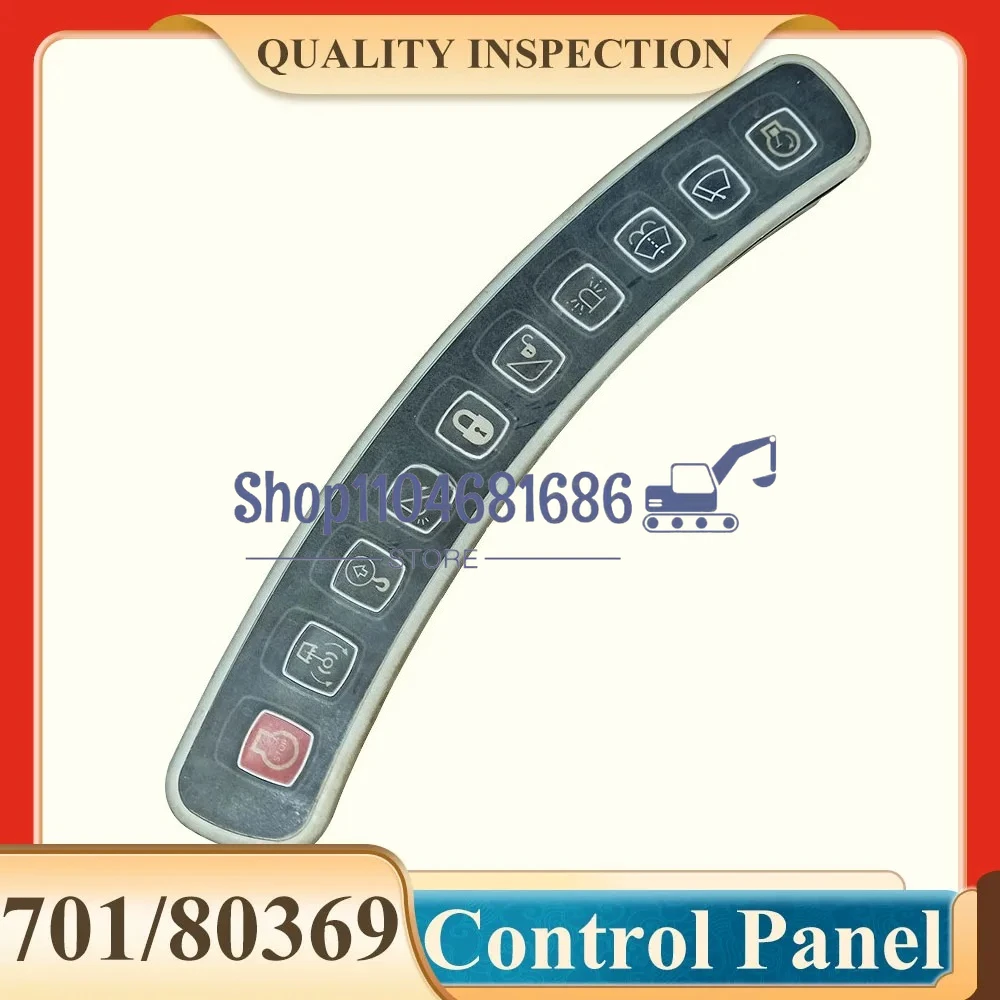 

Switch Panel 701/80369 70180369 for JS200 JS210 JS220 JS260 Excavator Control Panel
