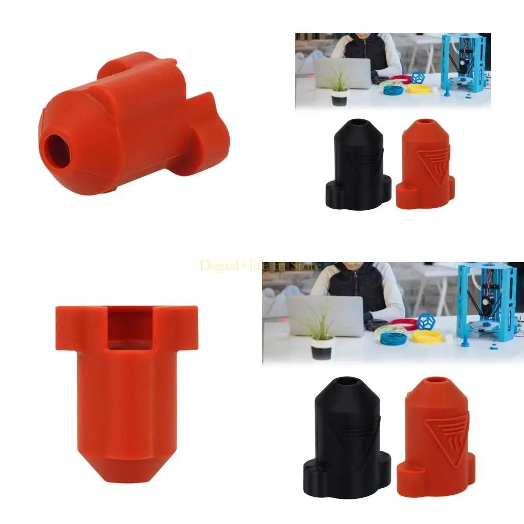 E06D For K1/K1Max Printer Silicone Sock Ceramic Heating Block Cover Hotend Heat Insulation Case