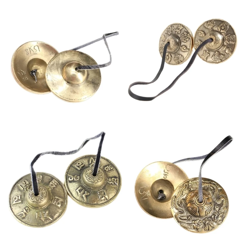 Tibetan Tingsha Cymbal Tibetan Buddhist Meditation Yoga Bells Chimes Percussion Instrument Meditation Yoga Relaxation