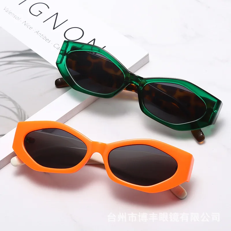 

2023 New Girls Boys Cute Rectangle Cartoon Small Sunglasses Children Retro Square Eyewear Outdoor UV400 Baby Shade Glasses ses