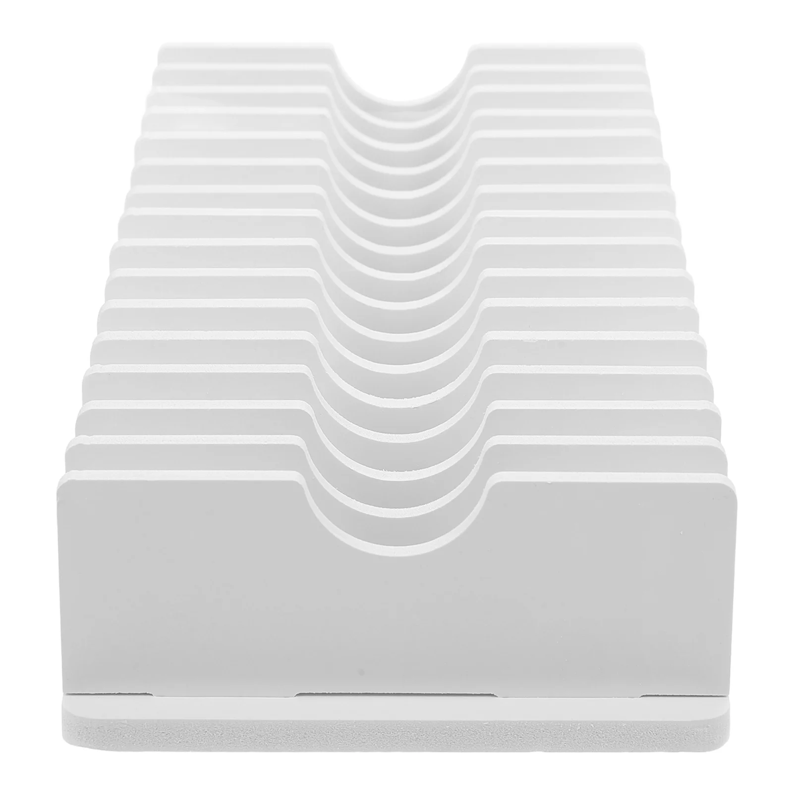 الفصول الدراسية الهاتف الخليوي العلبة PVC المنظم للهواتف الآلات الحاسبة إدارة فعالة تصميم أنيق المحمولة #2