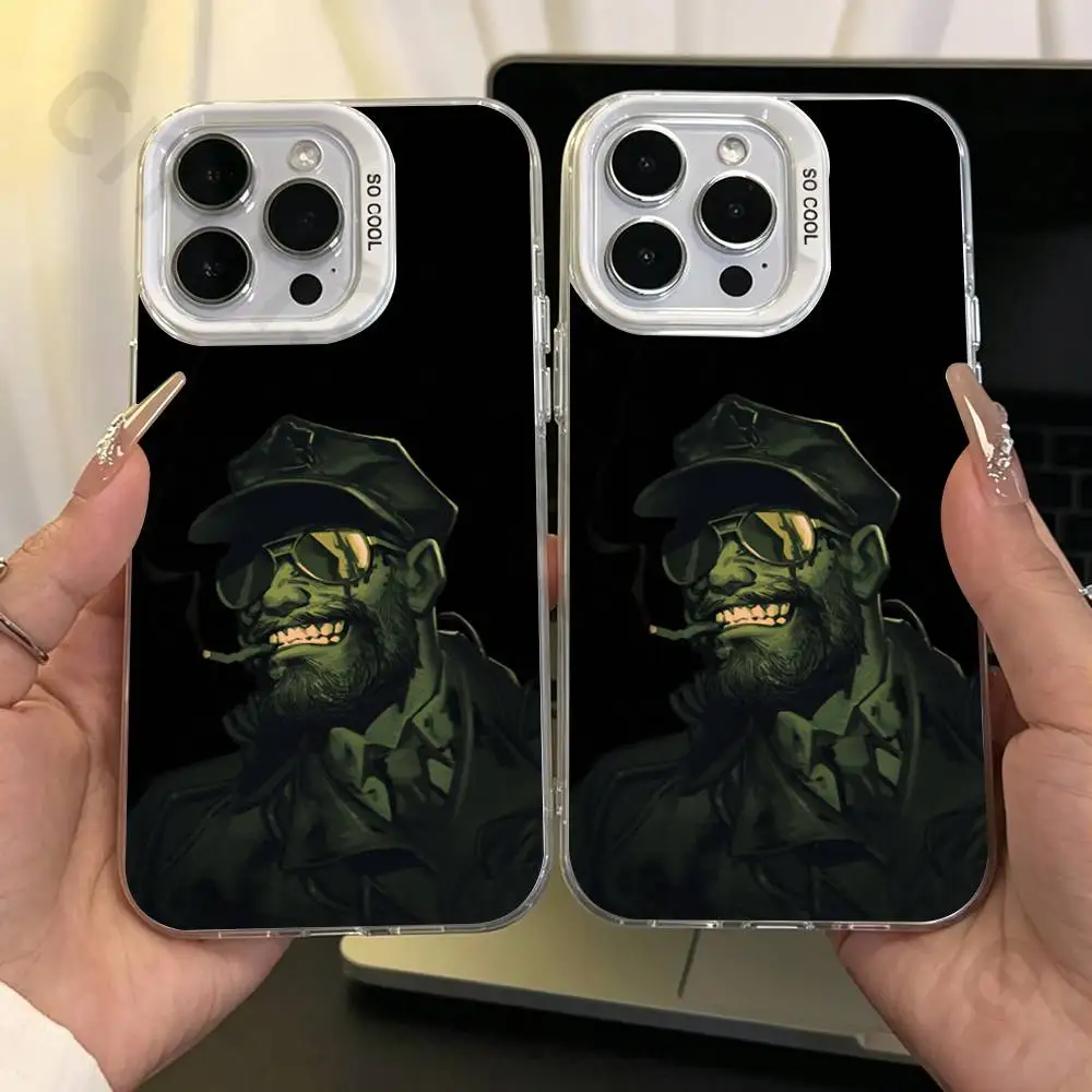 

O-Outlast Leland Coyle IMD Case for iPhone 17 16 15 14 13 12 11 Pro Max air plus Shockproof Plating Matte TPU Funda