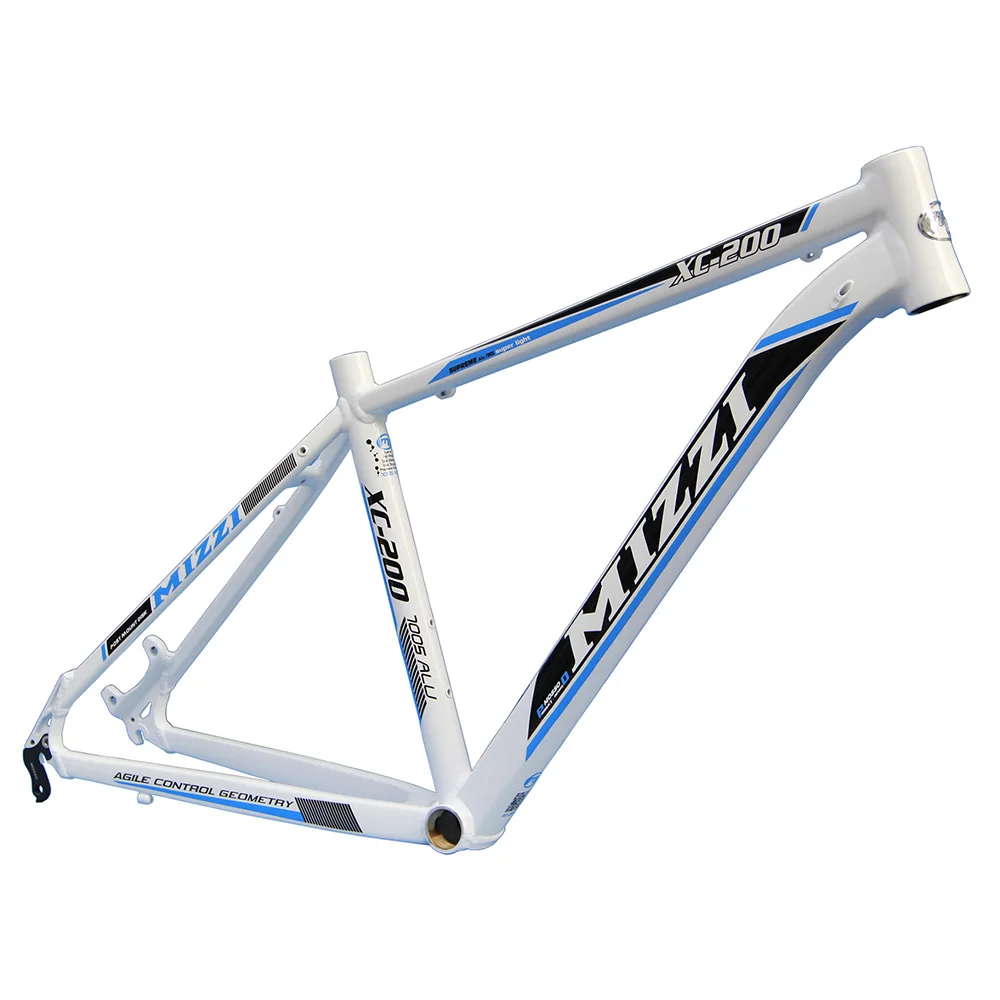 

26ER MTB Bike Frame 16"/17" /18"/19" MOSSO MIZZI XC200 Aluminum Alloy Post Mount Disc Brake INTERNALCABLE Frame Bike Parts