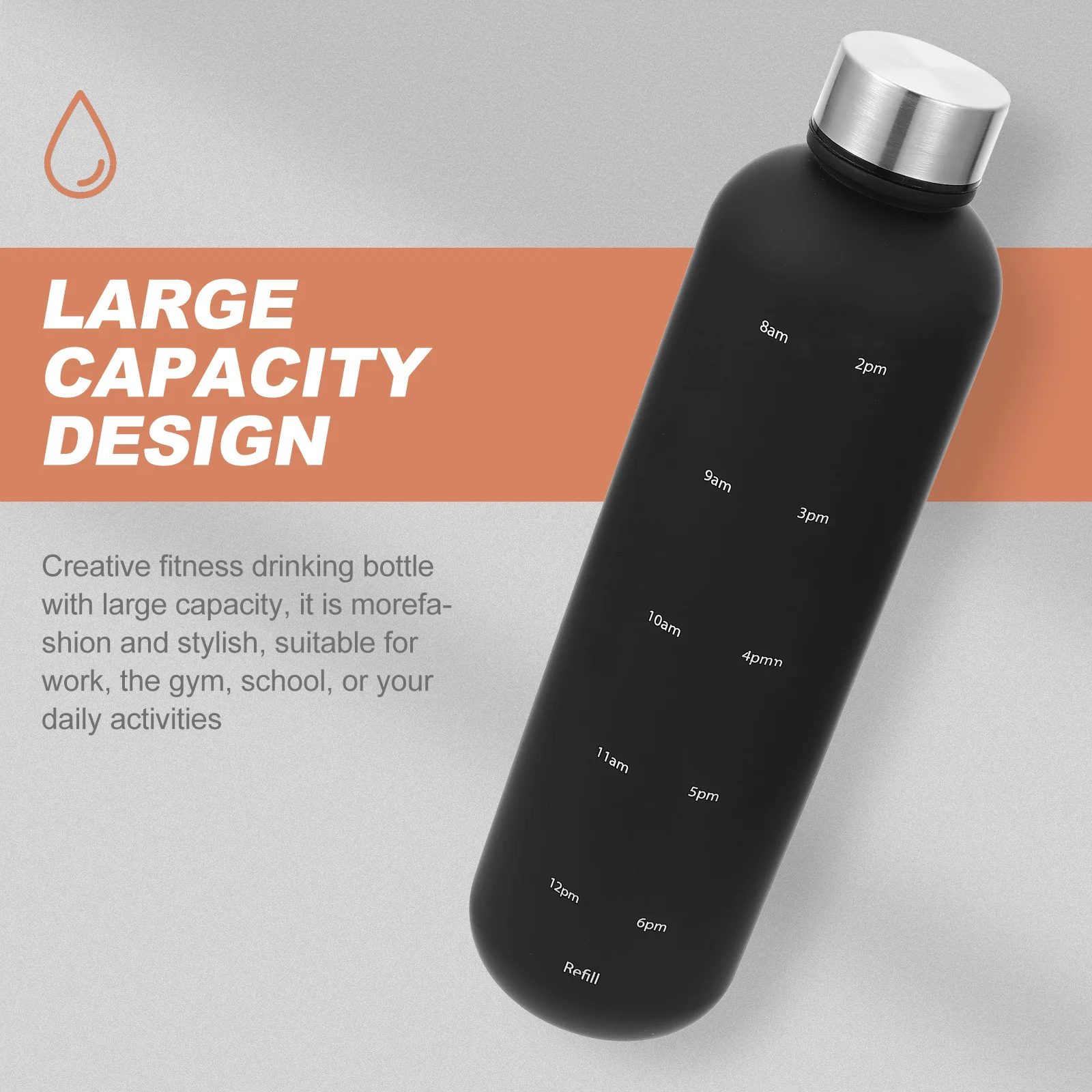

Large Capacity Outdoor Sports -Resistant Durable Portable Convenient Fitness Water Jug Professional Drink Bottle