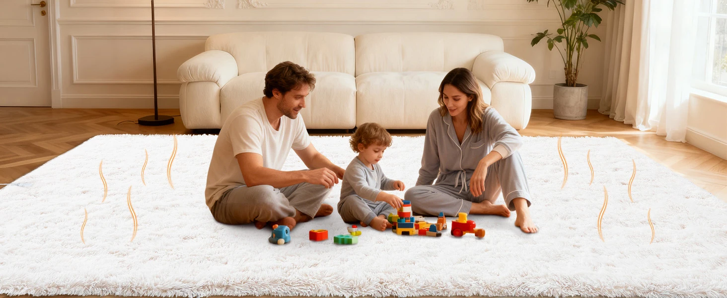 wired heated rug
