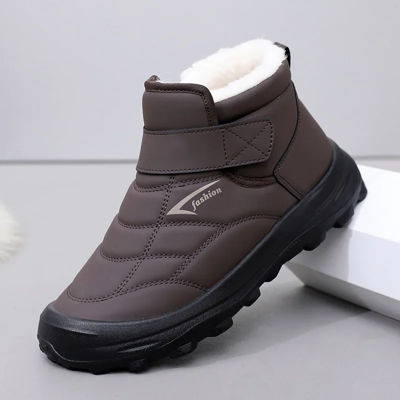 

Men's winter sports snow boots are comfortable, fleece, thickened, wind-resistant and warm outdoor men's boots
