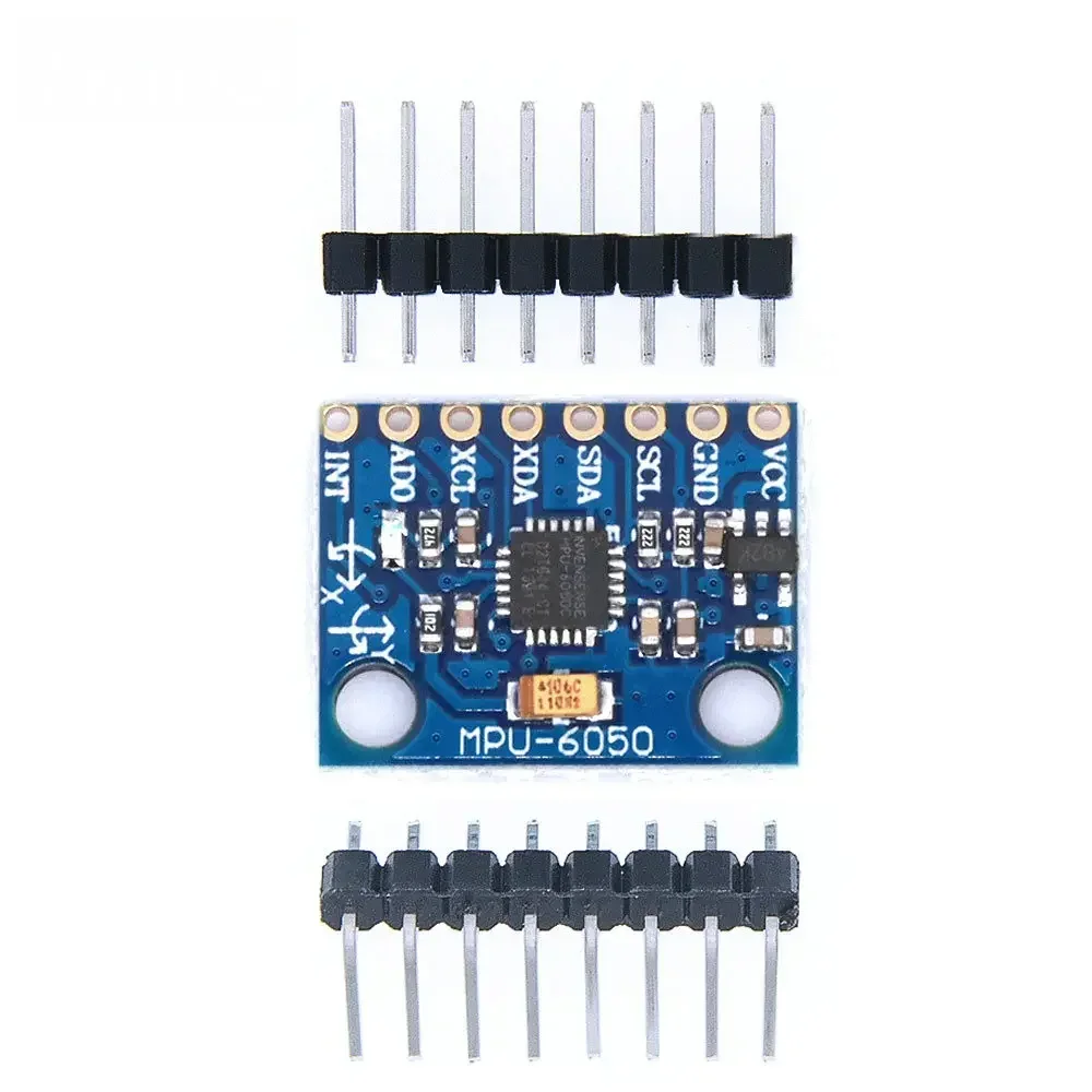 Precyzyjny 6-osiowy moduł śledzenia ruchu MPU6050 z interfejsem I2C, kompatybilny z Arduino i Raspberry Pi (3V-5V)
