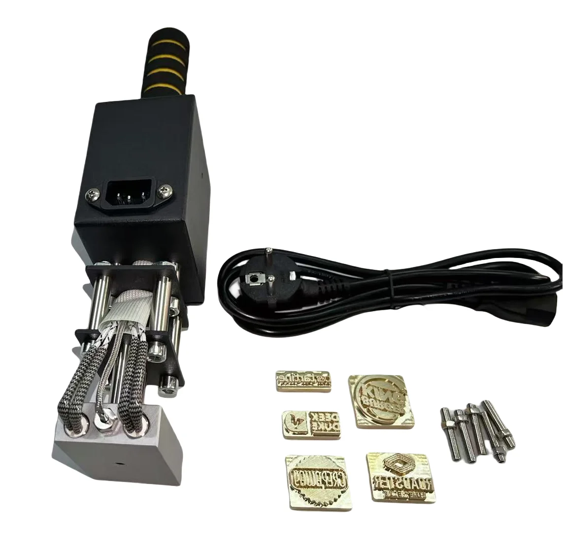 

Electric Branding Iron for Leather Stamping, Wood Branding 500W with Digital Temperature Control