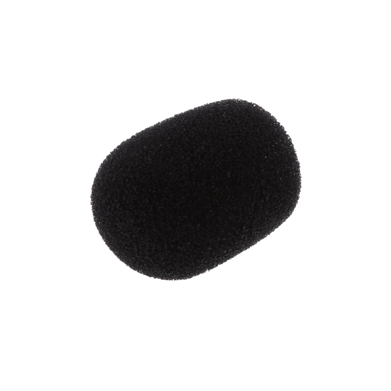 8 pièces casques revers mousse Microphone pare-brise Lavaliers Covors accessoires nouveau