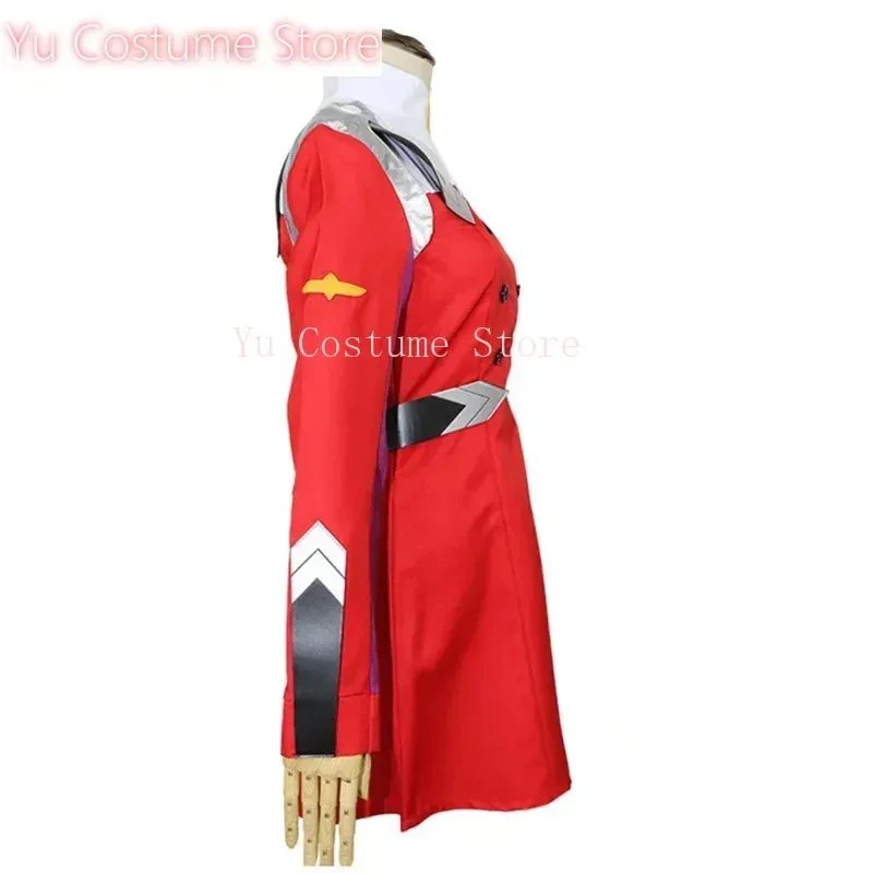 

Cosplay Costumes Anime DARLING in the FRANXX Zero Two 02 Dress Uniform Suits Headwear Wig Women Halloween4;v'5,f;6.j;8'