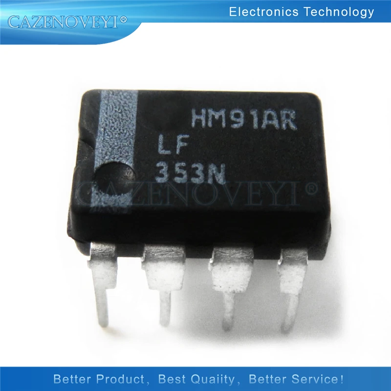 10pcs/lot LF353N LF353P LF353 DIP-8 In Stock