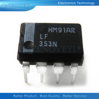 10pcs/lot LF353N LF353P LF353 DIP-8 In Stock