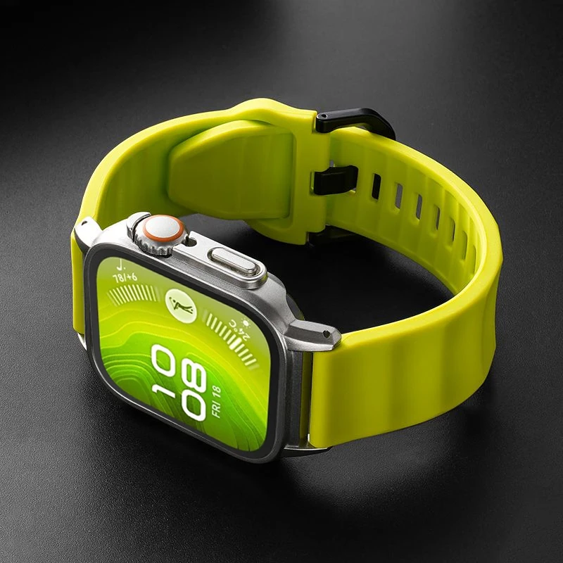 حافظة + حزام لساعة Huawei Watch Fit 4 Pro ملحقات حزام رياضية مريحة من السيليكون لساعة Huawei Watch fit 4