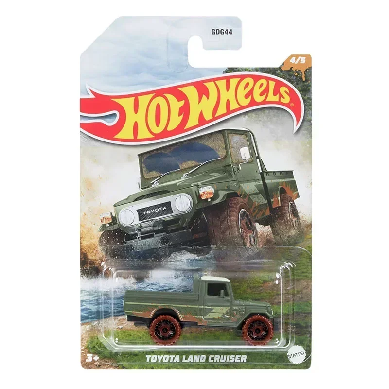 Original Hot Wheels Car Diecast 1/64 GDG44 Mercedes Off-Load Vehicle Jeepster Commando Toys for Boys Children Collection Gift