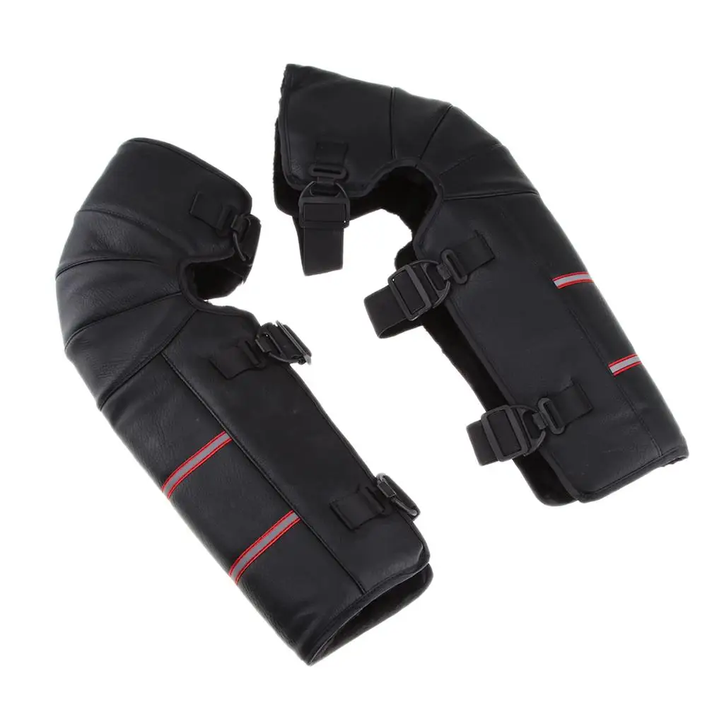 

2Pcs Motorcycle Winter Knee Leg Pad Protector for ATV Scooter Riding Cycling Motorcross Motorcycle knee Pads Protection