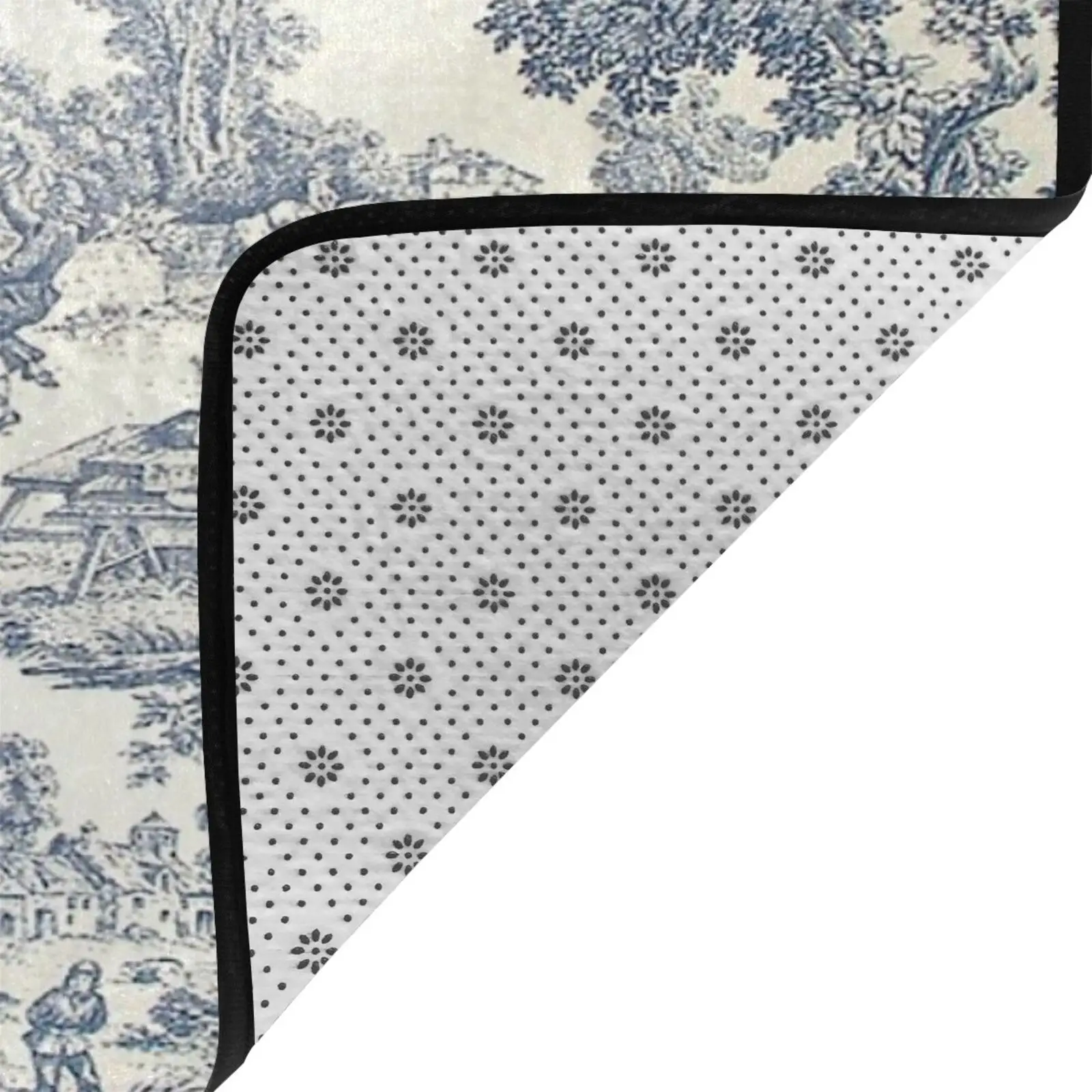 Toile De Jouy Number 2 Bath Mat Room Mats To Play Room Decoration Lving Room Sofa Coffee Tables