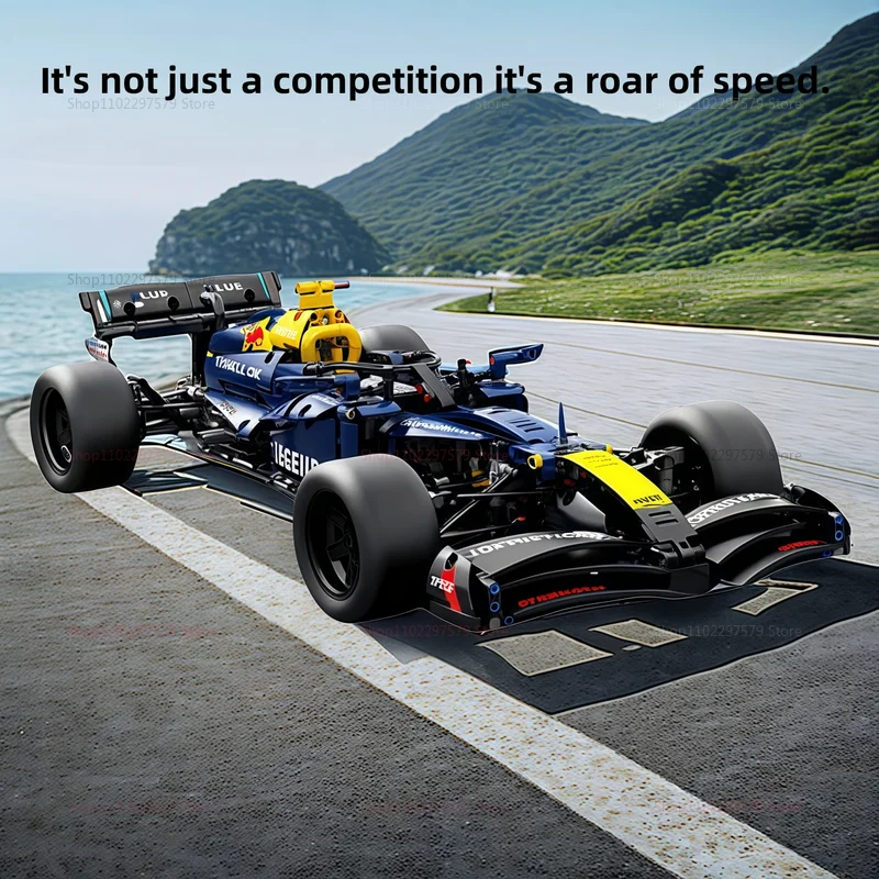 NEW Technical Super 1:10 Sports Car Formula Racing Building Blocks City Speed Famous Vehicle Bricks MOC Assemble Toys Kids Gifts