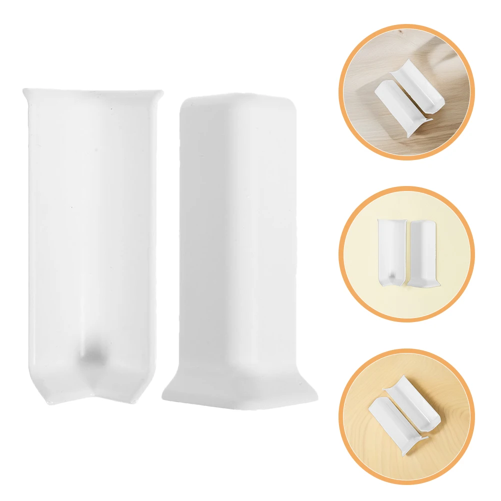 

2 Pcs Ground Corner Edge Protection Safety Guards for Walls Furniture Protectors Abs Dresser