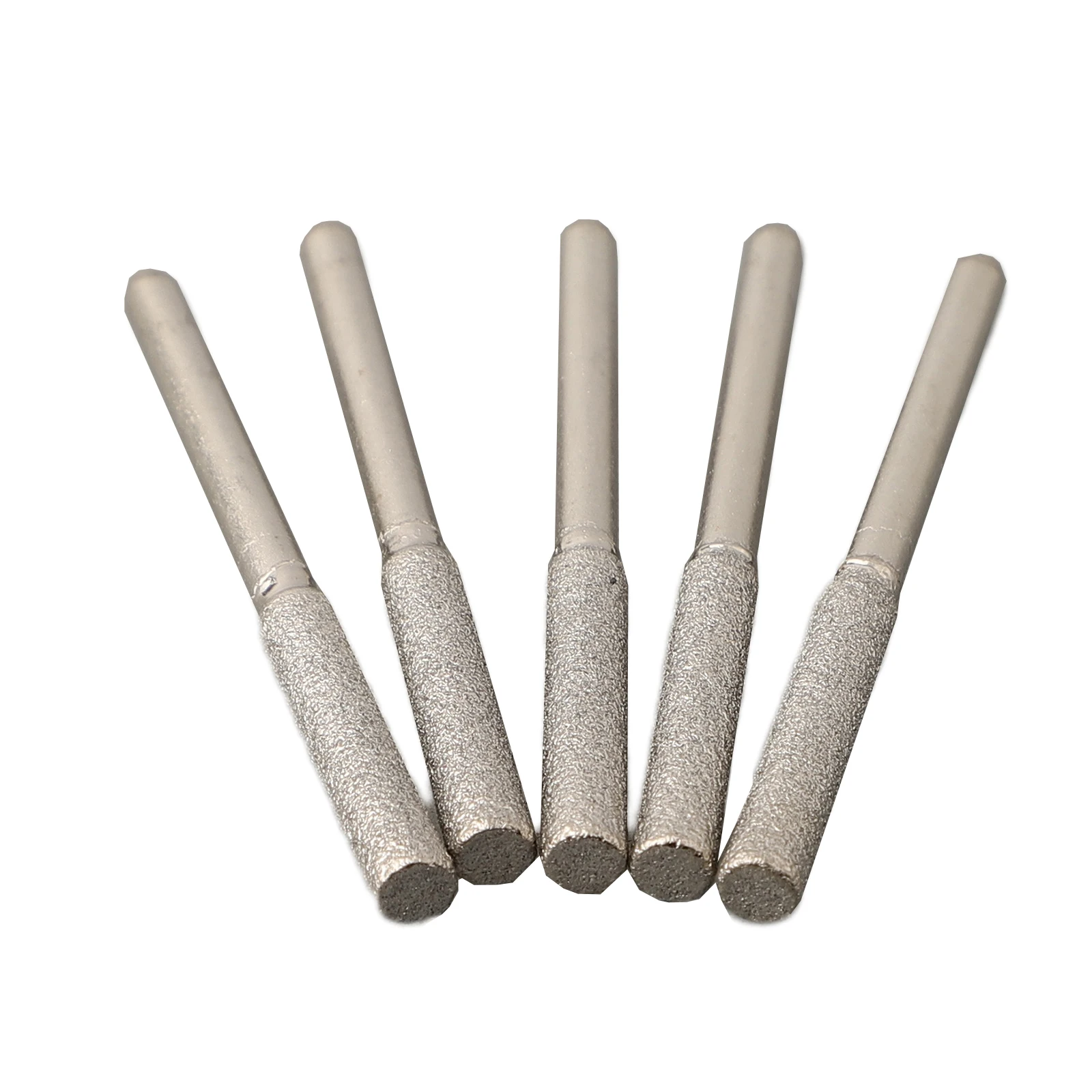 Concave Jade Grinding Head Emery Polishing Rotating Tools 4.0-5.5mm 5pcs Burr Carved Chainsaw Sharpener Brand New
